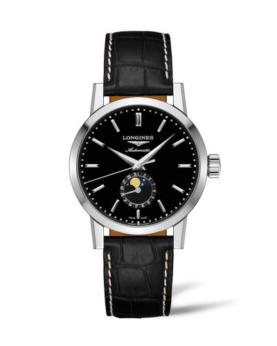 1832 Moonphase 40 Paslanmaz Çelik / Siyah