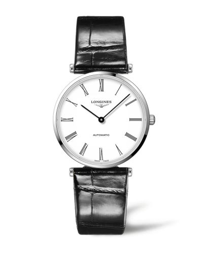 Longines La Grande Classique Automatic 38 Stainless Steel / White - Roman, reference L4.918.4.11.2
