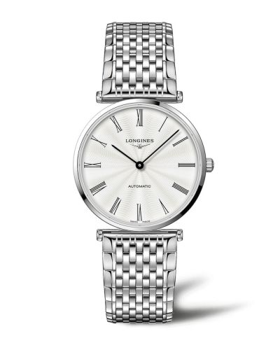 Longines La Grande Classique Automatic 38 Stainless Steel / Silver - Roman / Bracelet, reference L4.918.4.71.6