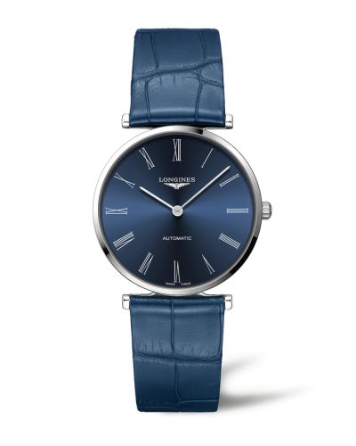Longines La Grande Classique Automatic 38 Stainless Steel / Blue - Roman, reference L4.918.4.94.2