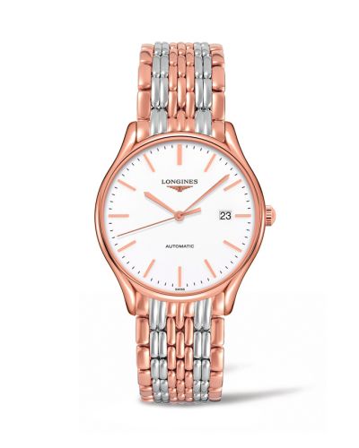 Longines Lyre 38.5 Automatic PVD Kırmızı / Beyaz / Bilezik, referans L4.960.1.12.7