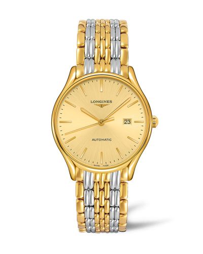 Longines Lyre 40 Automatic PVD Altın / Champagne / Bilezik, referans L4.961.2.32.7