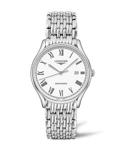 Longines Lyre 40 Automatic Paslanmaz Çelik / Beyaz - Roman / Bilezik, referans L4.961.4.11.6