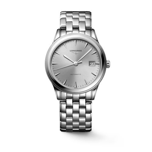 Longines Flagship 38.5 Automatic Paslanmaz Çelik / Gümüş / Bilezik, referans L4.974.4.72.6