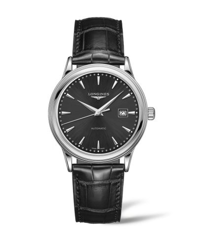 Longines Flagship 40 Paslanmaz Çelik / Siyah, referans L4.984.4.59.2