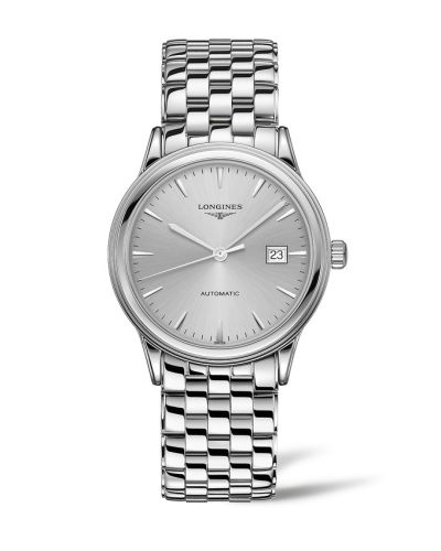 Longines Flagship 40 Paslanmaz Çelik / Gümüş / Bilezik, referans L4.984.4.72.6