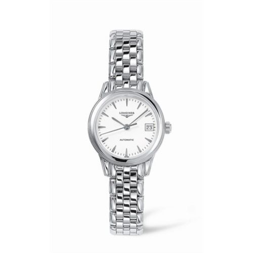 Longines Flagship 26 Automatic Paslanmaz Çelik Beyaz, referans L4.274.4.12.6