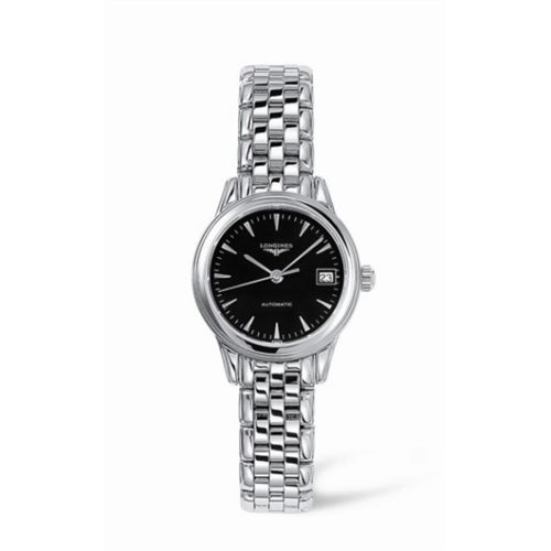 Longines Flagship 26 Automatic Paslanmaz Çelik Siyah, referans L4.274.4.52.6