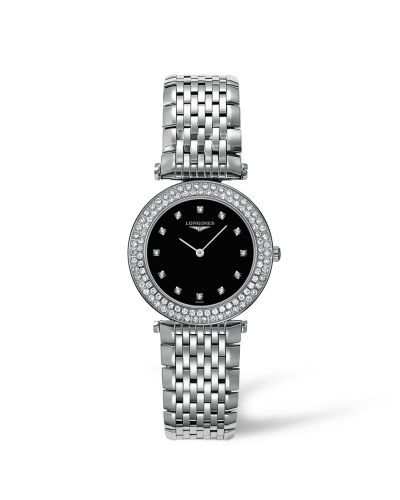 Longines La Grande Classique Quartz 29 Elmas Bezel, referans L4.308.0.57.6