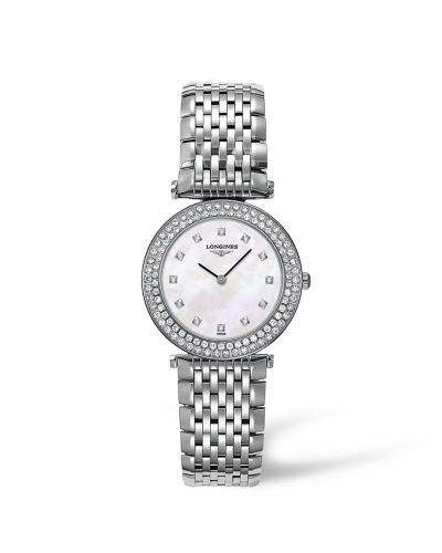 Longines La Grande Classique Quartz 29 Elmas Bezel, referans L4.308.0.87.6