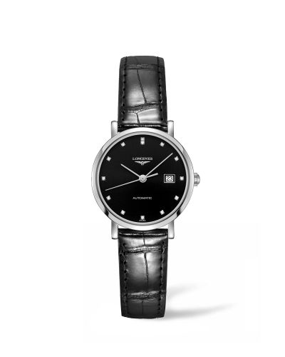 Elegant Collection Automatic 29 Paslanmaz Çelik / Siyah / Kayış