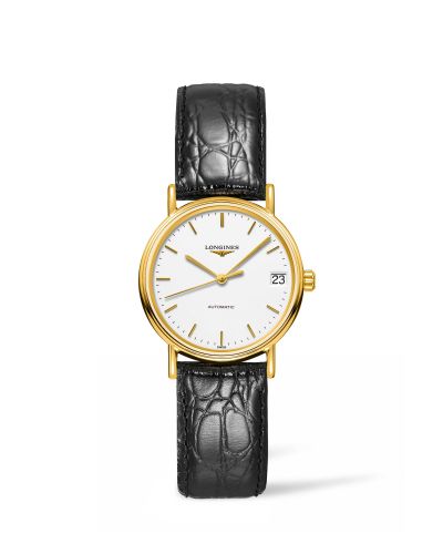Longines Presence Automatic 30 PVD Altın / Beyaz, referans L4.322.2.12.2
