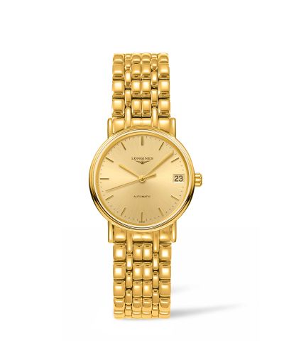 Longines Presence Automatic 30 PVD Altın / Champagne / Bilezik, referans L4.322.2.32.8