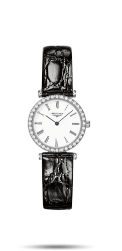 Longines La Grande Classique Quartz 24 Paslanmaz Çelik - Elmas / Beyaz, referans L4.341.0.11.2