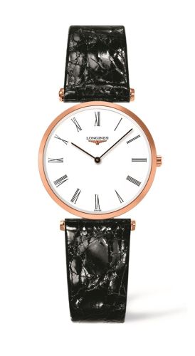 Longines La Grande Classique 29 Quartz Paslanmaz Çelik / PVD Kırmızı / Beyaz, referans L4.512.1.91.2