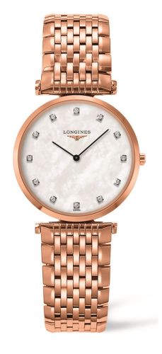 La Grande Classique 29 Quartz Paslanmaz Çelik / PVD Kırmızı / MOP / Bilezik
