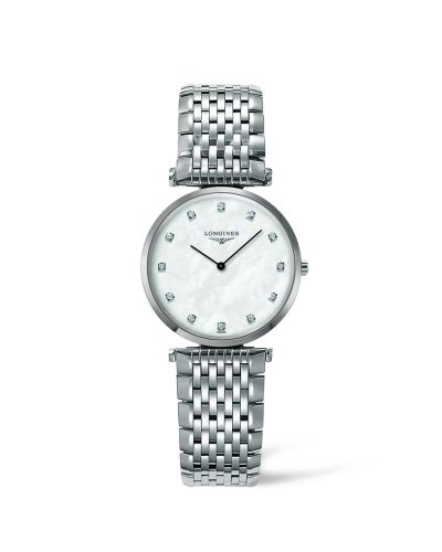 Longines La Grande Classique Quartz 29 Paslanmaz Çelik / MOP / Bilezik, referans L4.512.4.87.6