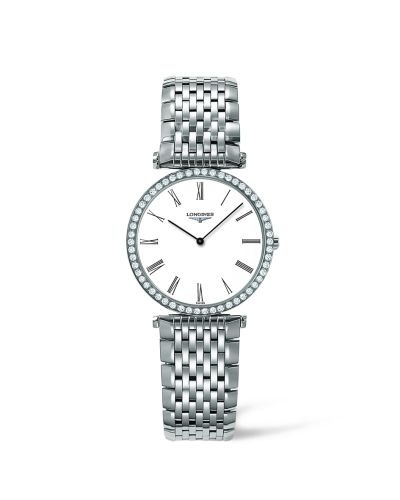 Longines La Grande Classique Quartz 29 Elmas Bezel, referans L4.513.0.11.6