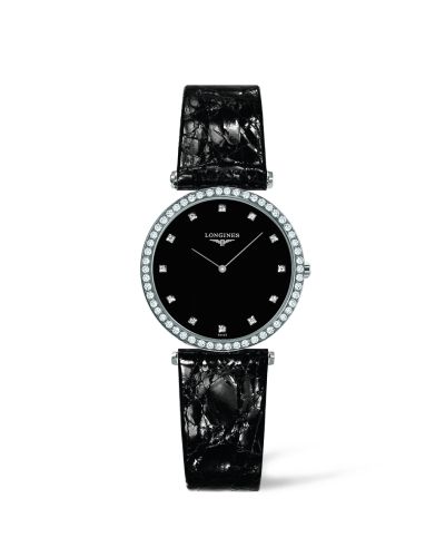 Longines La Grande Classique Quartz 29 Elmas Bezel, referans L4.513.0.58.2