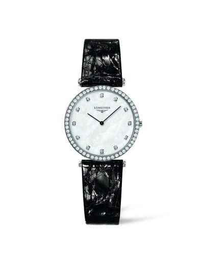 Longines La Grande Classique Quartz 29 Elmas Bezel, referans L4.513.0.87.2