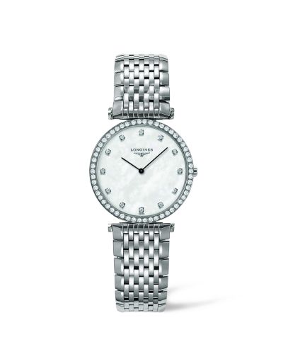 Longines La Grande Classique Quartz 29 Elmas Bezel, referans L4.513.0.87.6