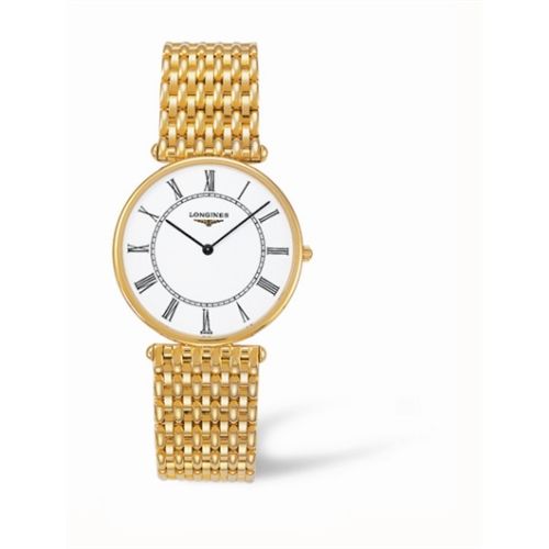 Longines La Grande Classique 33 Quartz Altın, referans L4.691.6.11.6