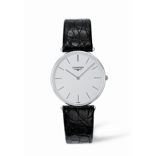 Longines La Grande Classique 33 Quartz Beyaz Altın, referans L4.691.6.72.2