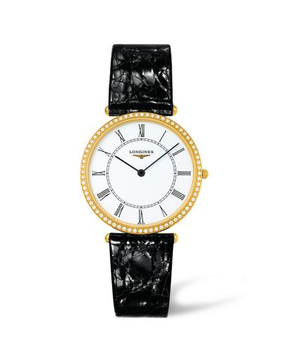 Longines La Grande Classique 33 Quartz Altın Elmas, referans L4.691.7.11.0