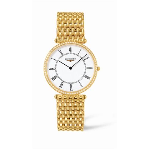 Longines La Grande Classique 33 Quartz Altın Elmas, referans L4.691.7.11.6