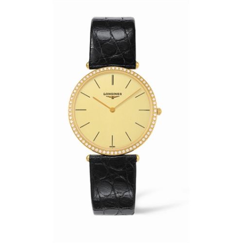Longines La Grande Classique 33 Quartz Altın Elmas, referans L4.691.7.32.2
