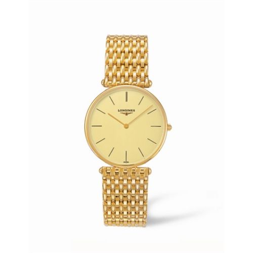 Longines La Grande Classique 33 Quartz Altın Elmas, referans L4.691.7.32.6