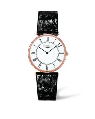 Longines La Grande Classique 33 Quartz Pembe Altın, referans L4.691.8.11.0