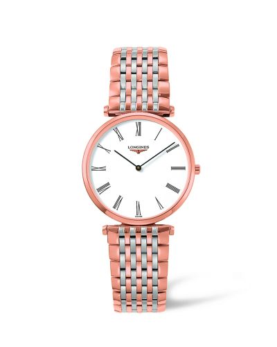 Longines La Grande Classique 33 Quartz Pembe, referans L4.709.1.11.7