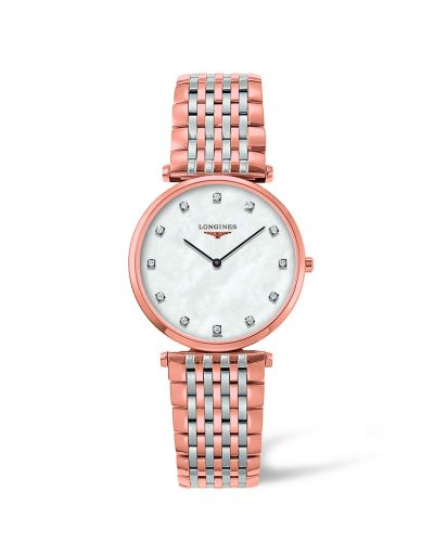 Longines La Grande Classique 33 Quartz Pembe, referans L4.709.1.87.7