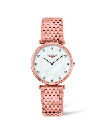 Longines La Grande Classique 33 Quartz Pembe, referans L4.709.1.87.8