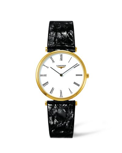 Longines La Grande Classique 33 Quartz Sarı, referans L4.709.2.11.2