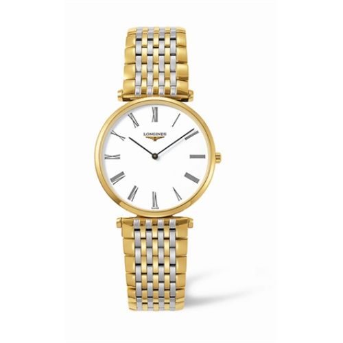 Longines La Grande Classique 33 Quartz Sarı, referans L4.709.2.11.7