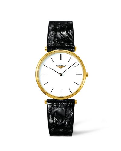 Longines La Grande Classique 33 Quartz Sarı, referans L4.709.2.12.2