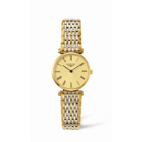 Longines La Grande Classique 33 Quartz Sarı, referans L4.709.2.31.7