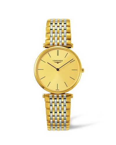 Longines La Grande Classique 33 Quartz Sarı, referans L4.709.2.32.7