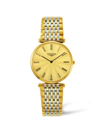 Longines La Grande Classique 33 Quartz Sarı, referans L4.709.2.41.7