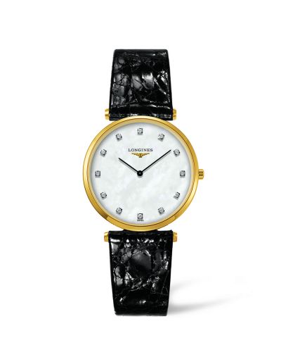Longines La Grande Classique 33 Quartz Sarı, referans L4.709.2.87.2