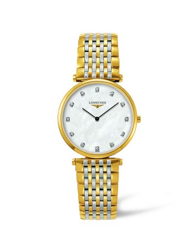 Longines La Grande Classique 33 Quartz Sarı, referans L4.709.2.87.7