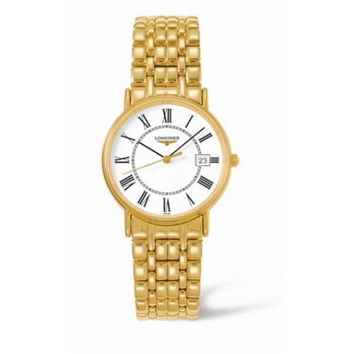 Longines Presence 33 Quartz Sarı Roman, referans L4.720.2.11.8