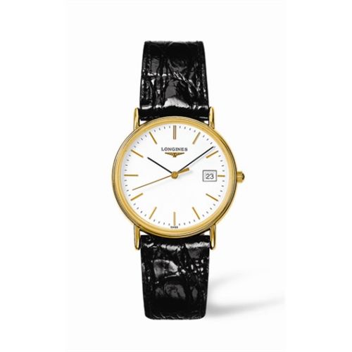 Longines Presence 33 Quartz Sarı Beyaz, referans L4.720.2.12.2
