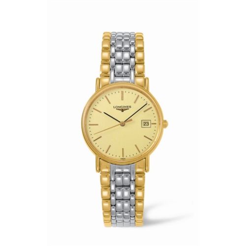 Longines Presence 33 Quartz Sarı Bilezik, referans L4.720.2.32.7