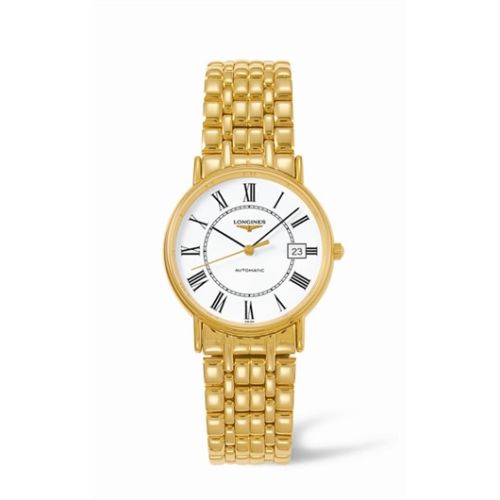 Longines Presence 34.5 Automatic Sarı Roman Bilezik, referans L4.721.2.11.8