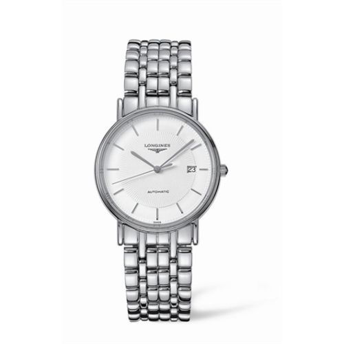 Longines Presence 34.5 Automatic Paslanmaz Çelik Stick Bilezik, referans L4.721.4.18.6