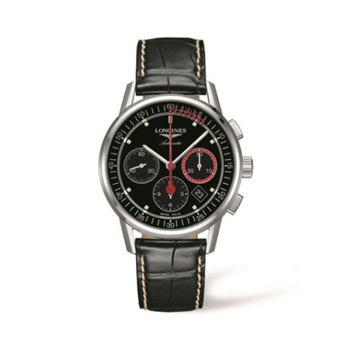 Longines Column Wheel Chronograph Record 41mm, referans L4.754.4.52.4