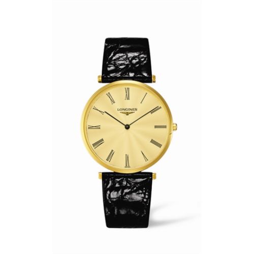 Longines La Grande Classique Quartz 37 Sarı, referans L4.766.2.41.9